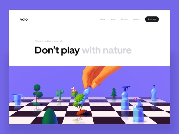 sustainable low impact web design